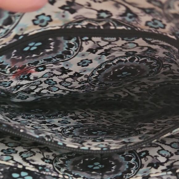 Vera Bradley Black Leather Crossbody Bag - Picture 8 of 12